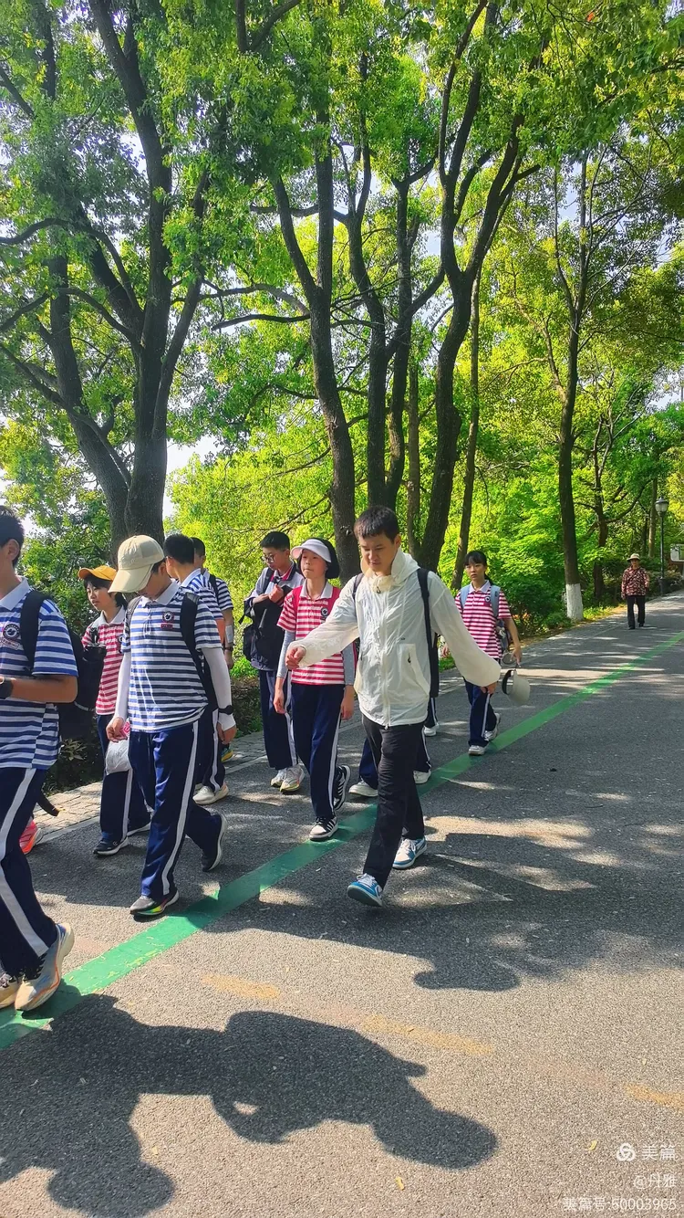 "少年毅行 添彩岳阳"弘毅新华中学361班远足活动